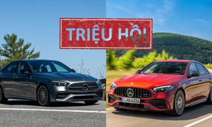 Liên tiếp 2 đợt triệu hồi Mercdes-Benz C300 và AMG C43